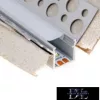 UNIVERSO Inneneck-Aluminiumprofil mit matter Abdeckplatte 2 m 50*24,38 mm