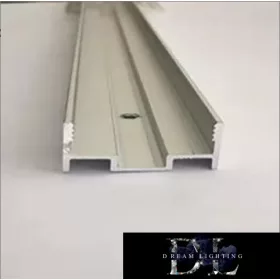   UNIVERSO Deckenprofil aus Aluminium ohne Abdeckplatte 1 m*5 mm
