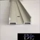 UNIVERSO Deckenprofil aus Aluminium ohne Abdeckplatte 1 m*5 mm