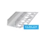 ELDLUX Aluminiumprofil + Abdeckplatte 2000 x 34 x 13 mm