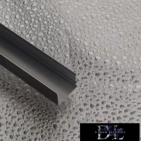   ELDLUX Aluminiumprofil (20*15 mm Aluminiumprofil 2 m, Abdeckplatte 2 m, 2 Endkappen, 4 Befestigungselemente)