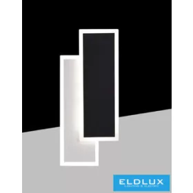   UNIVERSO Wandleuchte LED 15 W 120 lm CCT.kap IP20 150 × 350 mm weiß/schwarz