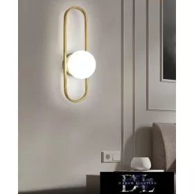   UNIVERSO Wandleuchte 1xG9 max. 10 W 120 x 420 mm IP20 Altgold