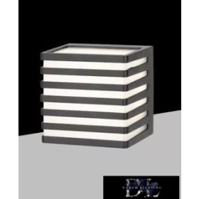   UNIVERSO Außenwandleuchte 10 W 1000 lm 4000 K IP54 schwarz 110 x 100 x 110 mm 3 Jahre
