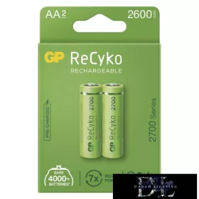 GP ReCyko NiMH-Akku HR6 (AA) 2600 mAh 2 Stück.