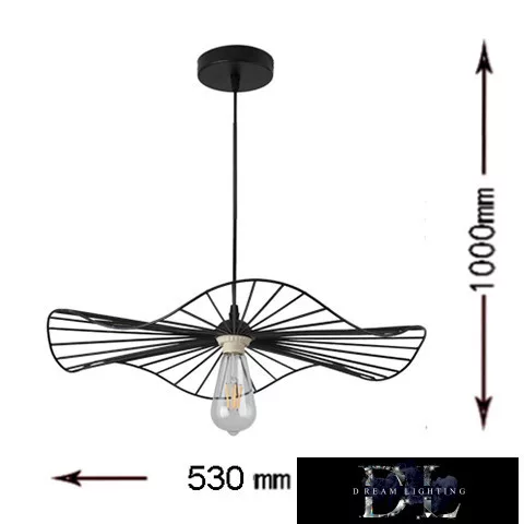 UNIVERSO Pendelleuchte E27 max. 60 W IP20 ∅530 schwarz
