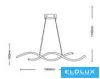 UNIVERSO Pendelleuchte 38 W 2240 lm CCT.kap IP20 1060 x 150 mm Chrom