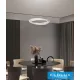 UNIVERSO Kristallglas-Kronleuchter 45 W 3600 lm 8000 K D600 x 1000 mm