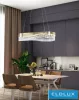 UNIVERSO Kristallglas-Kronleuchter 45 W 3600 lm 8000 K 800 x 300 x 1200 mm