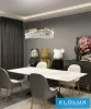 UNIVERSO Kristallglas-Kronleuchter 35 W 2800 lm 8000 K 600 x 300 x 1200 mm