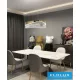 UNIVERSO Kristallglas-Kronleuchter 35 W 2800 lm 8000 K 600 x 300 x 1200 mm