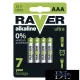 RAVER Alkalibatterie LR03 (AAA) 4 Stück/Blisterpackung
