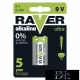 RAVER Alkalibatterie 6LP3146 (1604) 9V 1 Stück/Blisterpackung