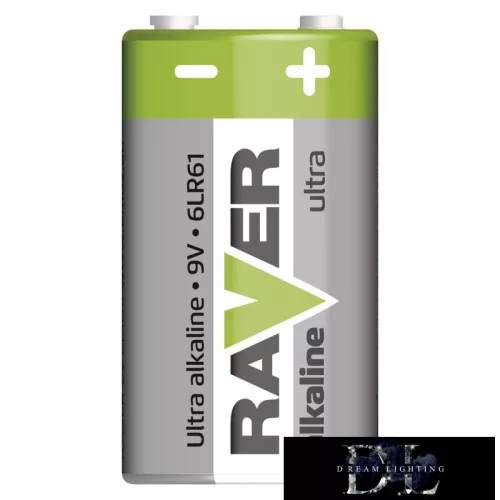 RAVER Alkalibatterie 6LP3146 (1604) 9V 1 Stück/Blisterpackung