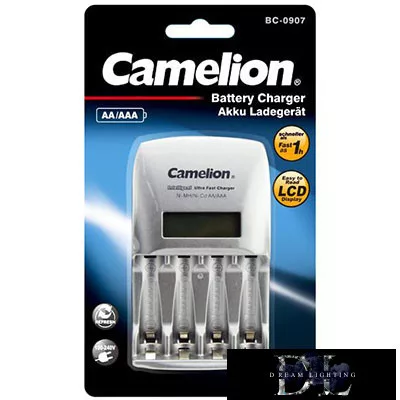 CAMELION Universal-Schnellladegerät für 1-4 AA/AAA-Batterien
