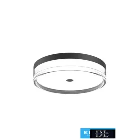   UNIVERSO Deckenleuchte 32 W 3170 lm CCT.cap IP20 schwarz D400x70 mm