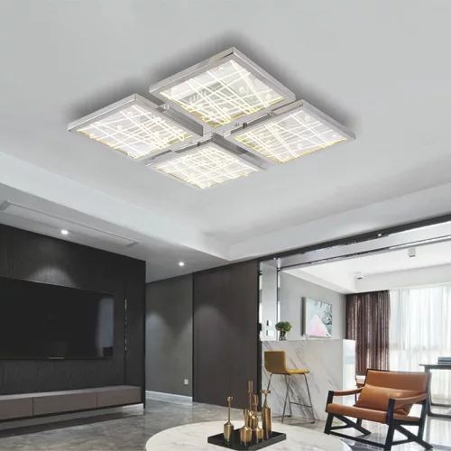 ELDLUX SHINE Deckenleuchte 64W NW Chrom