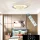 UNIVERSO Kristallglas-Deckenleuchte 38/76 W 3040/6080 lm CCT IP22 ∅610 mm weiß