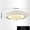 UNIVERSO Kristallglas-Deckenleuchte 38/76 W 3040/6080 lm CCT IP22 ∅610 mm weiß
