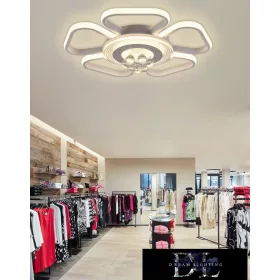   UNIVERSO Deckenleuchte 50 W 4000 lm 3000 K D500 × 60 mm weiß
