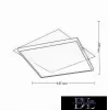 UNIVERSO Deckenleuchte 39 W 3150 lm CCT mit Schalter 445 x 530 mm IP44 weiß/schwarz
