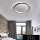 UNIVERSO Deckenleuchte 36 W 2880 lm CCT mit Schalter 540 x 450 mm IP44 weiß/schwarz