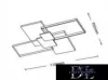 UNIVERSO Deckenleuchte 83 W 6640 lm CCT 1100 × 700 mm weiß/schwarz