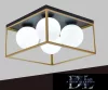 UNIVERSO Deckenleuchte 4xG9 max. 10 W 400 x 400 x 160 mm IP20 Altgold