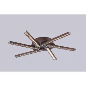 ELDLUX MEMPHIS Kristallglas-Deckenleuchte Chrom 18W 4000K