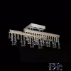 ELDLUX GLOSSY Kristallglas-Deckenleuchte Chrom 13W 4000K