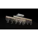 ELDLUX GLOSSY Kristallglas-Deckenleuchte Chrom 16W 4000K