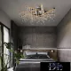 ELDLUX GLOSSY Kristallglas-Deckenleuchte Chrom 49W 4000K