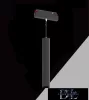 UNIVERSO Magnetisch an Schiene montierbare Pendelleuchte DC:48V 8W 680LM 4000K RA90 IP20 D41x270mm Schwarz