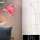 UNIVERSO Feather Stehleuchte 1XE27 Max. 60 W 1850 x 1100 mm Rosa