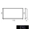 KANLUX BLINGO R38W 12030NW 4000k 3800lm Lampe mit Highlight-Rahmen