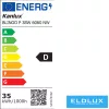 KANLUX BLINGO P38W 6060NW 4000k 4600lm Lampe mit Highlight-Rahmen