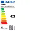 KANLUX BLINGO P38W 6060NW 4000k 4600lm Lampe mit Highlight-Rahmen