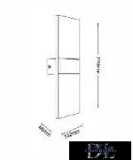 UNIVERSO Wandleuchte 10 W CCT Altgold 800 lm 