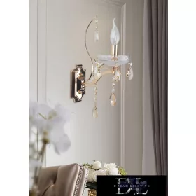 UNIVERSO Wandleuchte 1 Arm 1xE14 Max.40W D21x41cm Gold