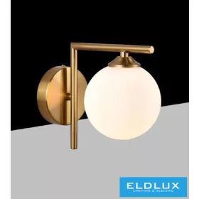 UNIVERSO Wandleuchte 1xG9 Max.60w IP20 180x210mm Altgold