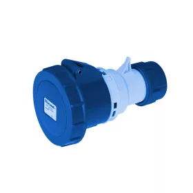 EC690 GERADE STECKDOSE 63 A IP67 1P+N+E 220–240 V