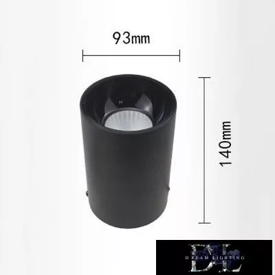 UNIVERSO Strahler 20 W 1600 lm 4000 K ∅93 × 140 mm schwarz