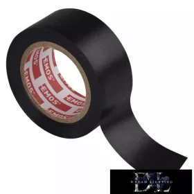 EMOS KLEBEBAND PVC 19/10 SCHWARZ