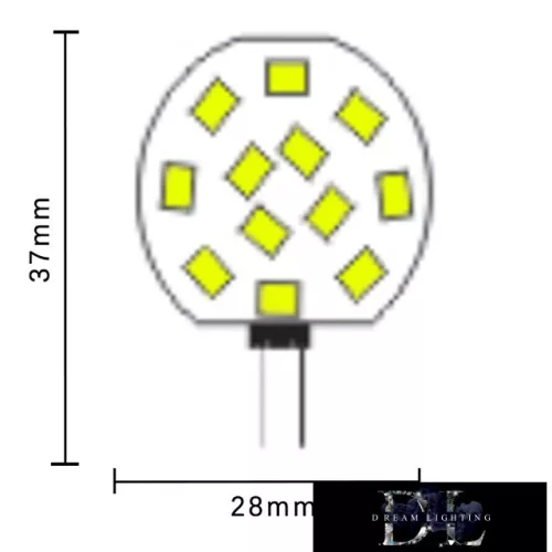 UNIVERSO G4 LED-Glühbirne 12 V, 1,8 W, 250 lm, 6500 K