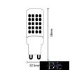 UNIVERSO LED-Glühlampe G9 86D 7 W 700 lm 3000 K
