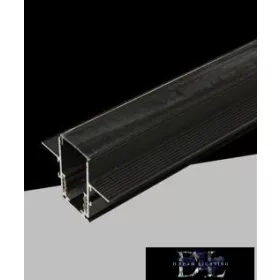   UNIVERSO Magnetisches Einbauschienensystem DC: 48 V 16 A 2000 x 62 x 47 mm Schwarz