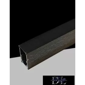   UNIVERSO Magnetisches Wandschienensystem DC:48V 2000x51x26mm Schwarz