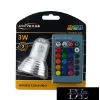 UNIVERSO LED-Glühbirne GU10 3 W RGB