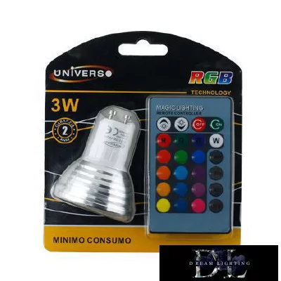 UNIVERSO LED-Glühbirne GU10 3 W RGB