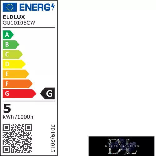 ELDLUX LED-Glühbirne GU10 5 W 475 lm 6500 K